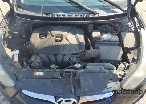 2013 Hyundai Elantra Gls from USA, damaged, VIN 5NPDH4AE9DH306733